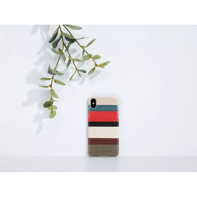 Custodia per cellulare man and wood per iPhone XS Max — corallina white