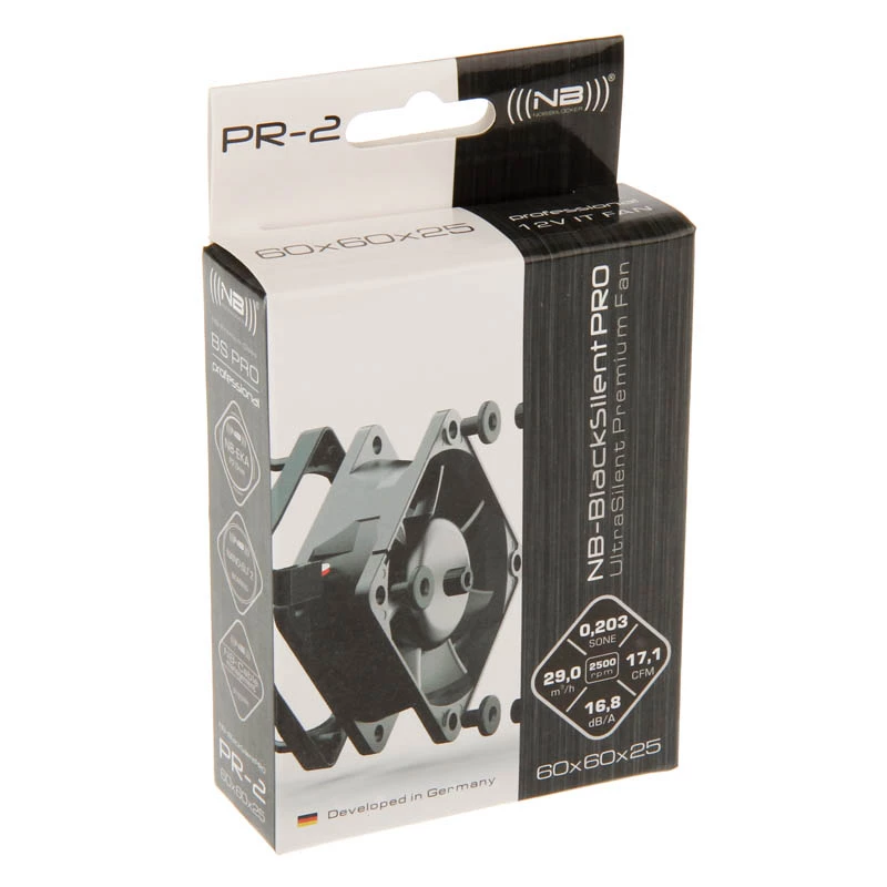 Ventola Noiseblocker BlackSilentPro PR-2