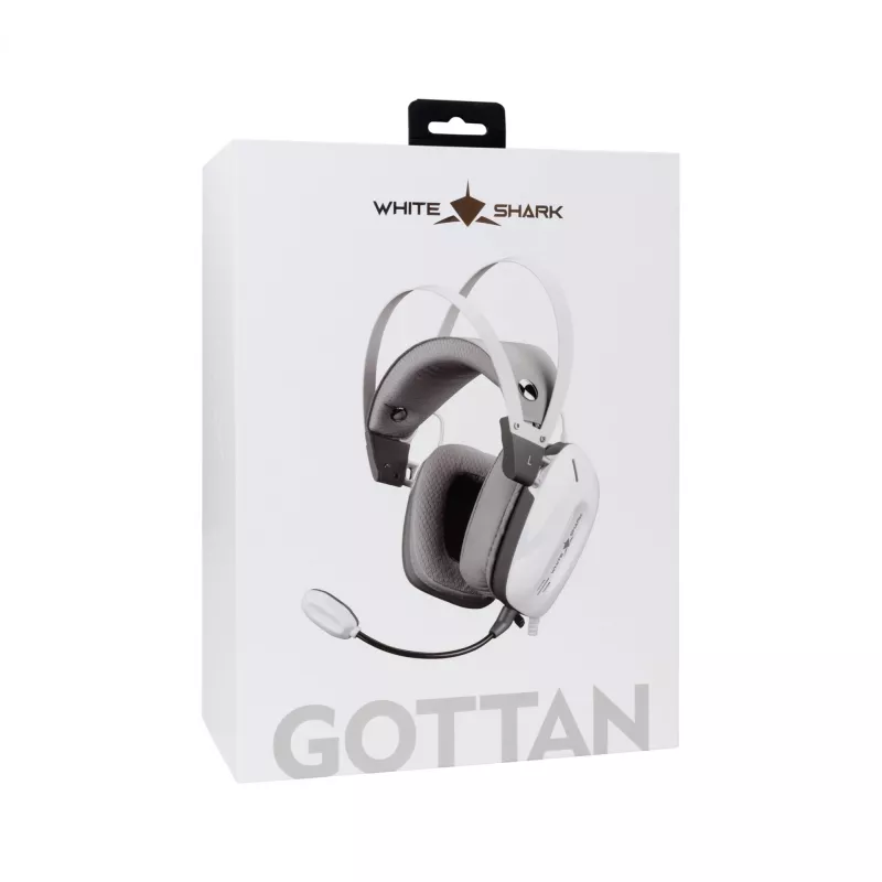 Cuffie White Shark GH-2446 Gottan bianco