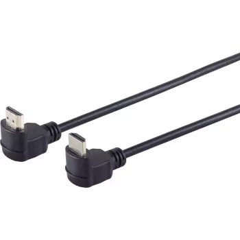 Cavo per monitor ShiverPeaks HDMI Type-A su HDMI Type-A angolare 1,5 m