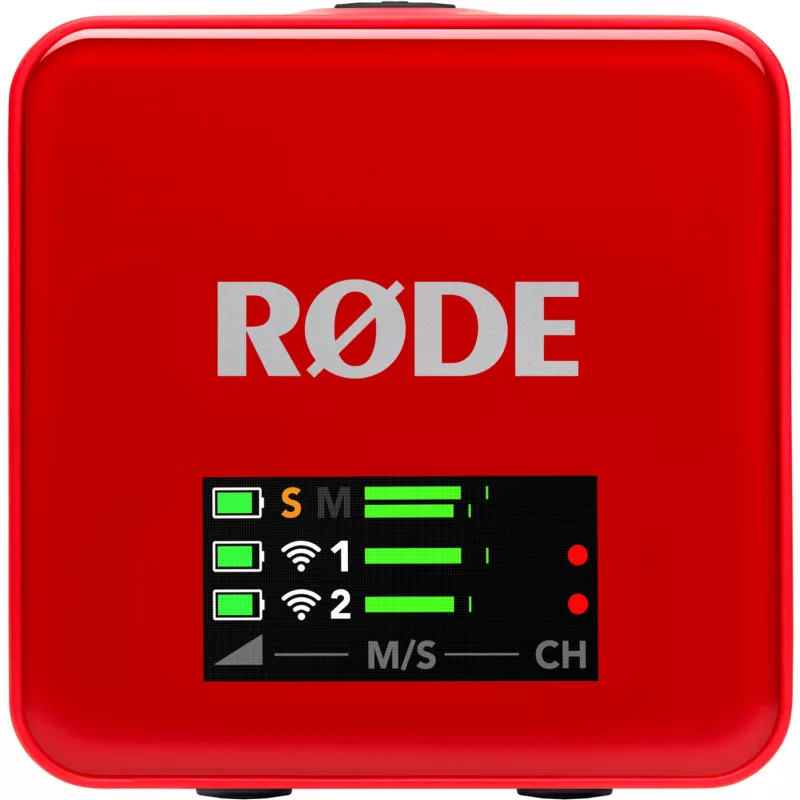 RØDE Wireless GO III rosso - sistema microfonico wireless (rosso)