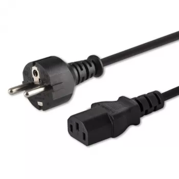 Cavo di alimentazione SAVIO CL-138 — IEC C13 a Type E, 1,8 m, nero