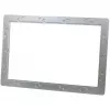 Cornice per tablet ALLNET ALLTCover14NSv1 — cornice sostitutiva argento, peso 385 g