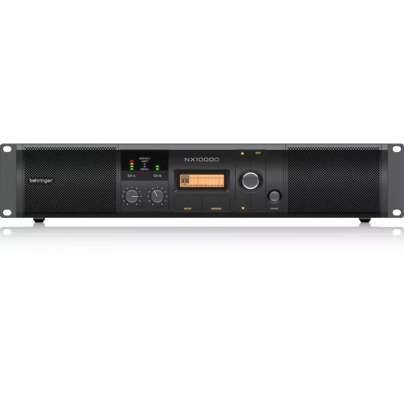 Behringer NX1000D amplificatore audio performance/palco nero