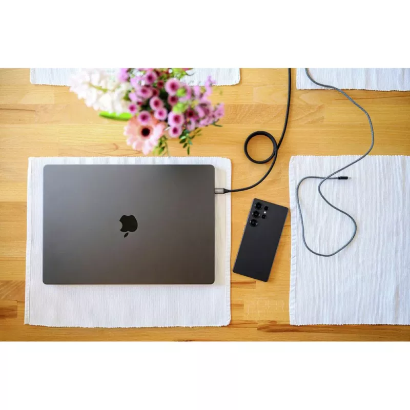 Ansmann cavo magnetico USB-A o USB-C a Lightning - cavo - digitale/dati