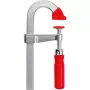 Staffa a U Erdi LMU20/5 – apertura di serraggio 20 cm, acciaio inox, rosso