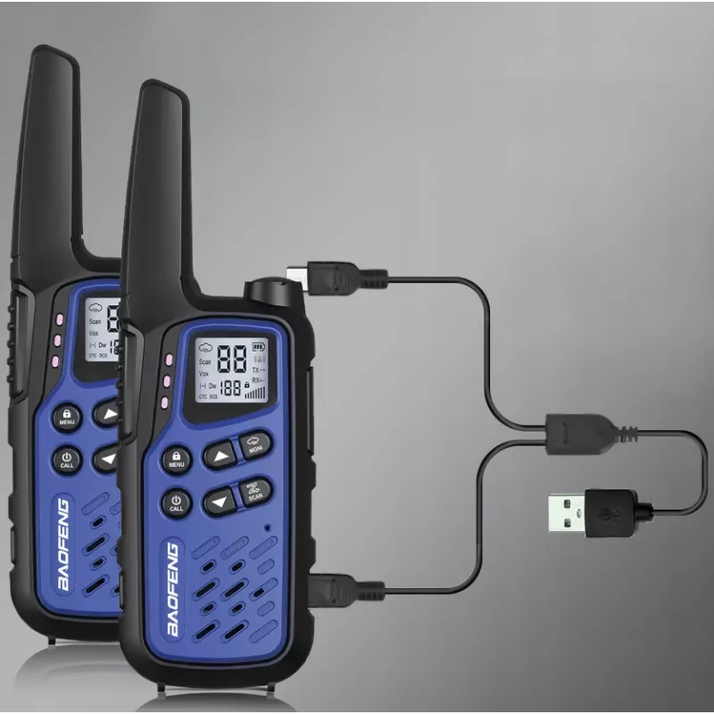 Walkie-talkie Baofeng BF-T25E blu, 2 pezzi