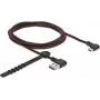 Cavo Delock EASY-USB 2.0 Type-A su Micro-B, angolare, 1,5 m, nero