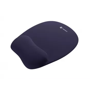 Natec Chipmunk tappetino mouse blu navy 230x200mm memory foam