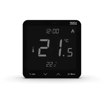 Termostato ambiente wireless Tech Sterowniki R-10S PLUS — nero