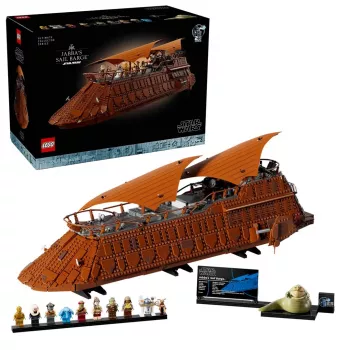 LEGO Star Wars set Jabba's Barge 75397 – 3943 pezzi, 11 minifigure, età 18+