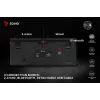 Tastiera gaming Savio Phenix SAVGK-RED USB RF Wireless Bluetooth QWERTY