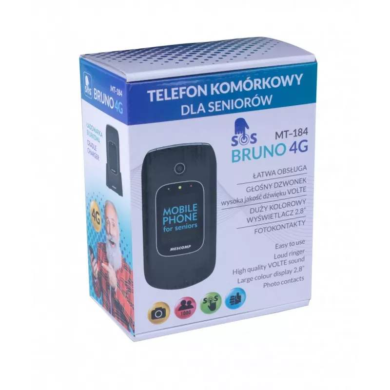 Telefono cellulare Mescomp MT-184 BRUNO 4G