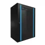 Rack a parete Extralink 18U 600x450 nero