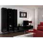 Armadietto chiuso Cama VIGO '180' 180/40/30 nero/nero lucido