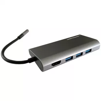 Dock per laptop LC-Power LC-HUB-C-MULTI-5 USB 3.2 Gen 1 Type-C con filo