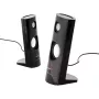 Diffusore PC a 2 vie con filo Audiocore AC860, 2.0 canali, 4 W RMS, alimentazione USB, ingresso 3,5 mm, nero