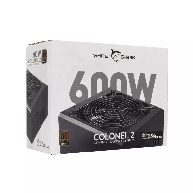 Alimentatore White Shark GPSU-B600S Colonel-2 600W