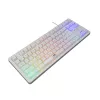 Baracuda Krill tastiera gaming a membrana bianca KRILL-W, US, USB