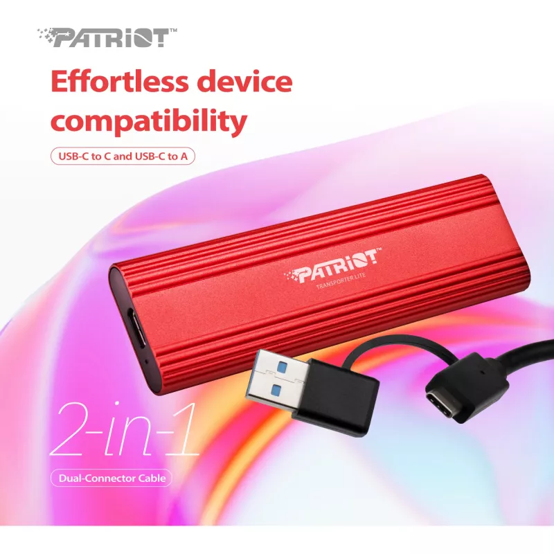 Unità SSD 4 TB Transporter Lite 1000/1000 MB/s Type-C