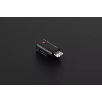 Adattatore audio DJI Mic 3 Mobile Phone Adapter (Lightning) — connettore Lightning, nero, per dispositivi mobili Apple