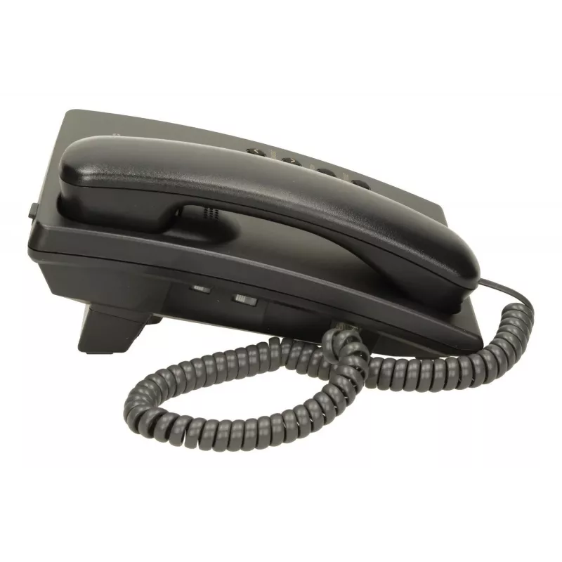 Telefono con filo Panasonic KX-TS500 nero con identificazione chiamante e vivavoce