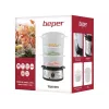Cuocivapore Beper BC.250 3 cestelli piano cottura 800 W acciaio inox
