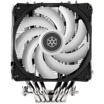 SilverStone Hydrogon D120 ARGB - Dissipatore ad aria per processore - (per: LGA1156, LGA1155, LGA2011, LGA1150, LGA1151, AM4, LGA2066, LGA1200, LGA1152, LGA1700)