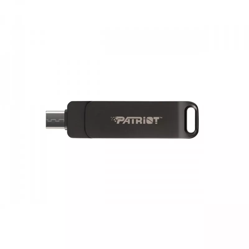 Flashdrive PATRIOT Rage R550 32GB 100 MB/S USB A+C Swivel Design (PE32GR550DSAD) nero