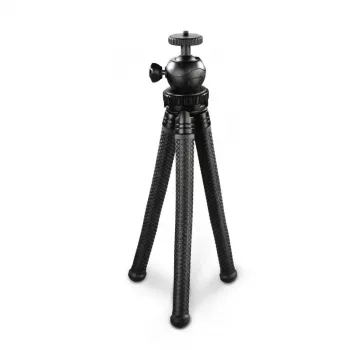 Treppiede Hama FlexPro smartphone/action camera 3 gambe nero