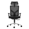 Sedia da ufficio girevole mark adler Manager 3.3 nero — design ergonomico, base girevole