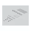 Patch panel keystone DeLOCK 43407 4 porte grigio
