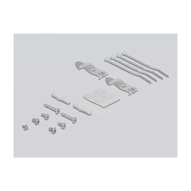 Patch panel keystone DeLOCK 43407 4 porte grigio