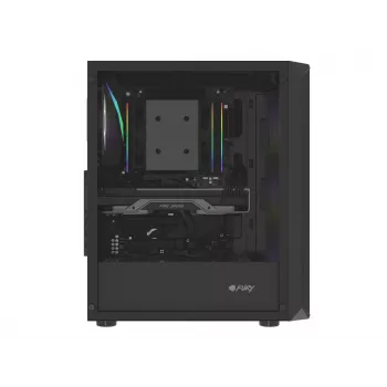 Case Fury Shobo SH4F con finestra RGB e 4 ventole MIDI computer PC