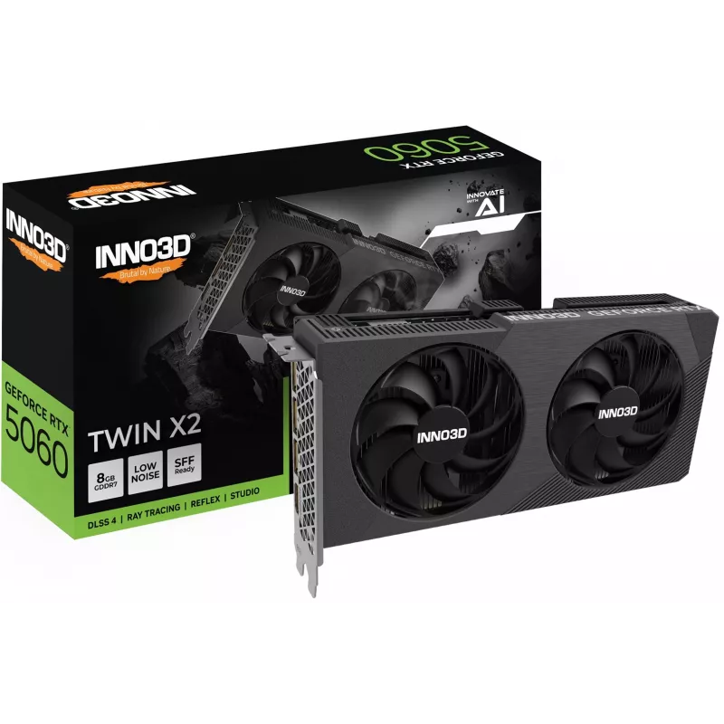 INNO3D GeForce RTX 5060 Twin X2 8GB GDDR7 scheda grafica