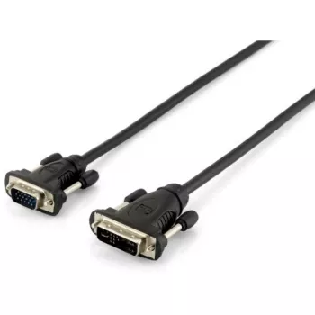 Equip cavo DVI-A su HD15 VGA, 1,8 m, 1,8 m, DVI-A, VGA (D-Sub), connettore maschio, connettore maschio, oro