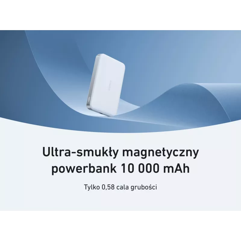 Power bank Anker MagGo 10K magnetico wireless bianco, bianco