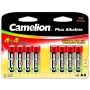 Batterie alcaline CAMELION AA LR6 Plus — confezione da 8, AA (LR6)