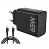 Caricabatterie rapido PD65W USB-C per notebook, smartphone