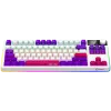 LORGAR KBP70TKLW, tastiera da gaming meccanica TKL wireless Pro, bianco, layout EN
