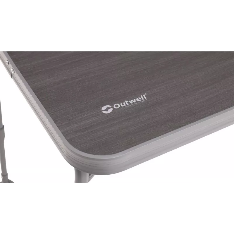 Tavolo Outwell Coledale M Grigio — piano e struttura in alluminio, 680×1000 mm, altezza 56 cm