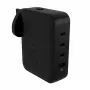 Hyper HyperJuice 145W USB-C GaN caricabatterie da viaggio con 4 porte - nero