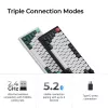 Tastiera meccanica Keychron Q6H-M1 wireless RGB Carbon nero