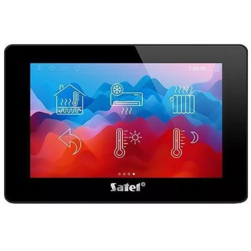 Pannello di controllo touch Satel INT-TSH2-B 7 pollici 1024x600