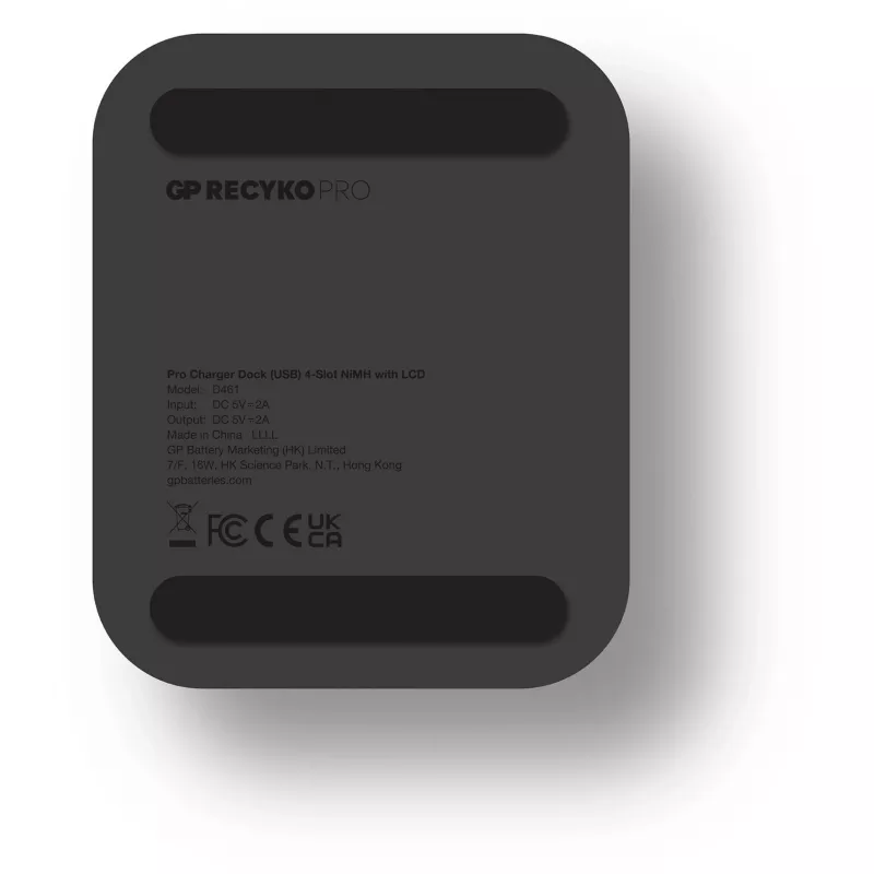 GP ReCyko Pro P461 caricabatterie AA/AAA con docking station D461