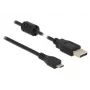 Cavo USB DeLOCK 84902 USB 2.0 1,5 m USB A Micro-USB B nero