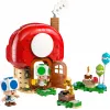 Set LEGO Super Mario Party im Toad-Haus 72041 con funzioni di gioco interattive