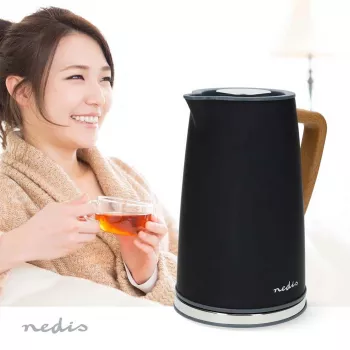Bollitore Nedis KAWK510EBK 1,7 L 2200 W nero