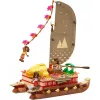 LEGO Disney 43270 La canoa dell'avventura di Moana, 529 pezzi, 3 minifigure, 6+