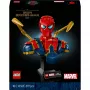 Busto da collezione LEGO Marvel Iron Spider-Man 76326, 379 pezzi, modello da esposizione 18+, 170×200×110 mm